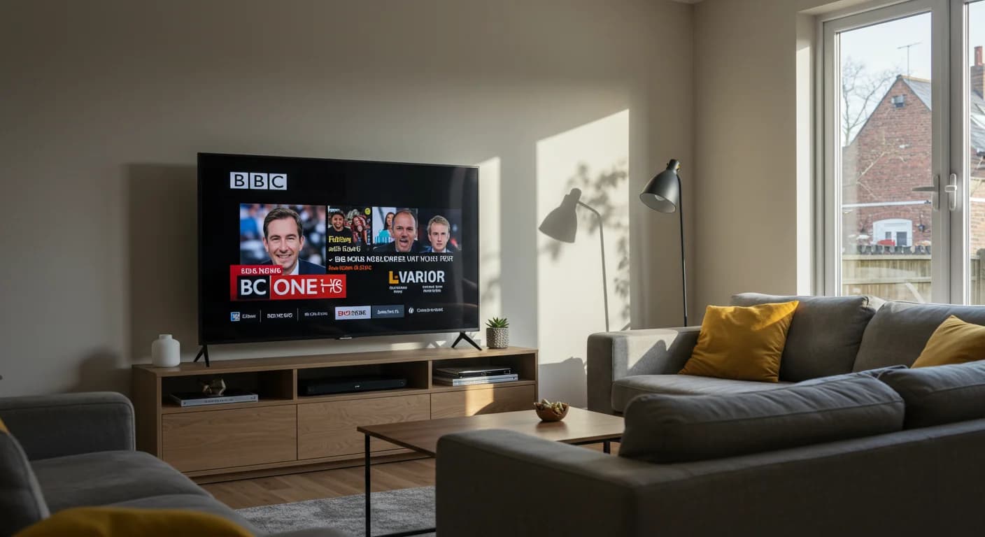 Watch BBC channels via IPTV UK — BBC One, Two, Three, Four and News