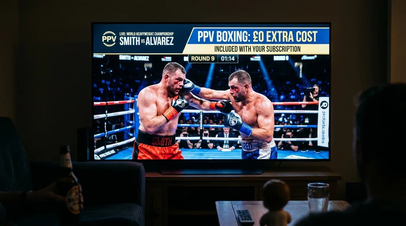 Boxing and UFC IPTV UK — PPV events at no extra cost