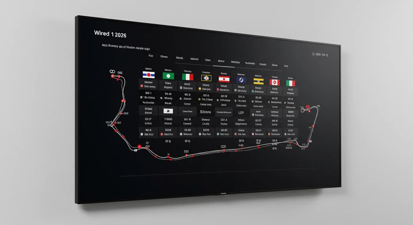 F1 IPTV UK — full 2026 Formula 1 race calendar coverage