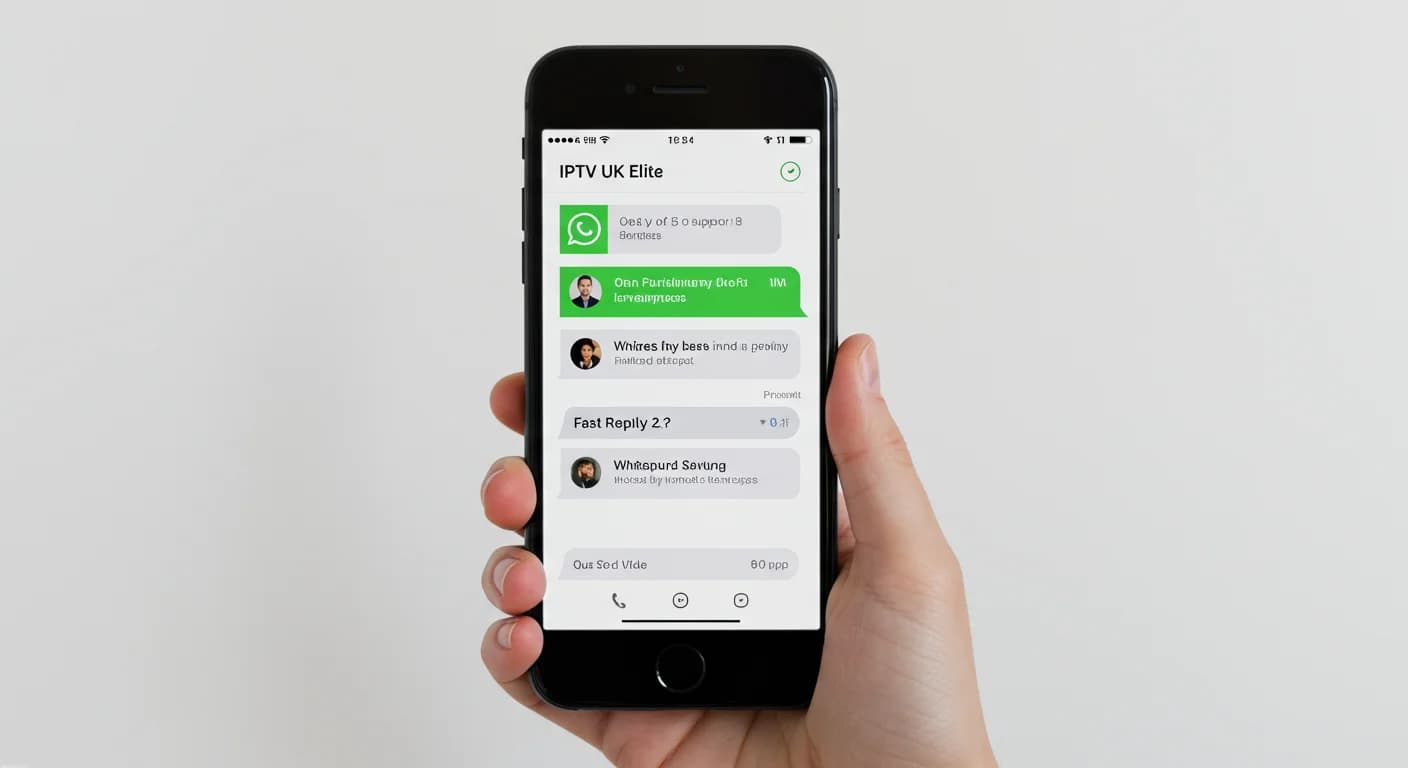 Contact IPTV UK Elite — 24/7 WhatsApp and email support always available