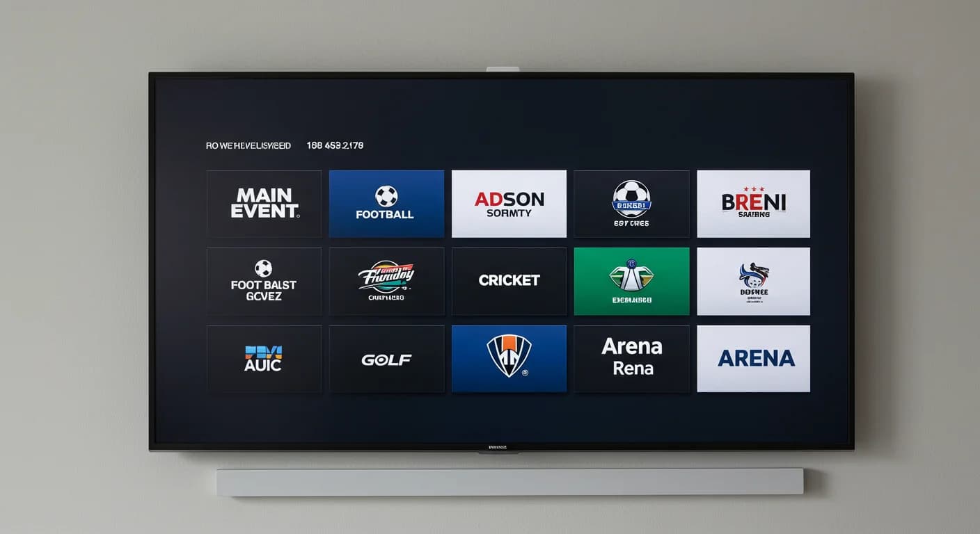 All Sky Sports channels available via IPTV UK Elite