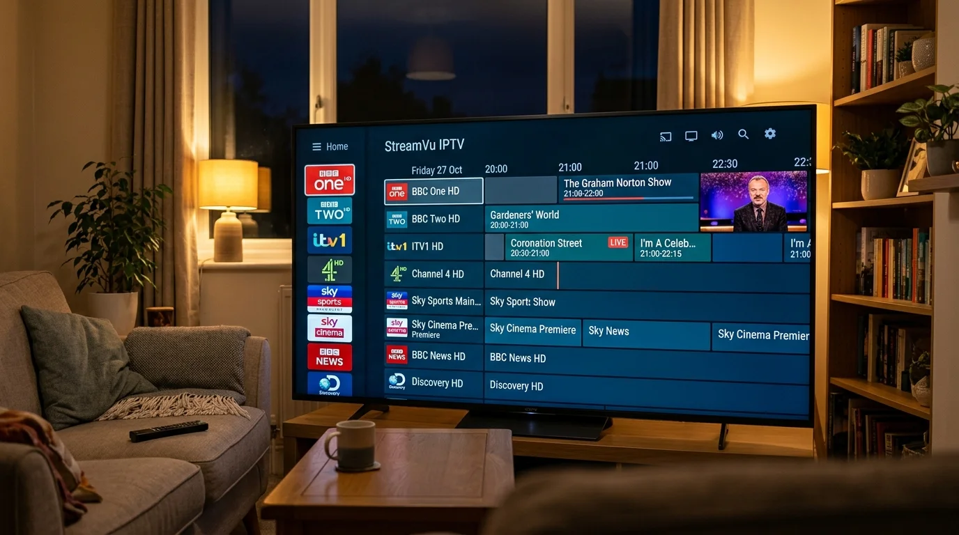 Best IPTV Apps for Samsung & LG Smart TVs (2026) – in-depth illustration