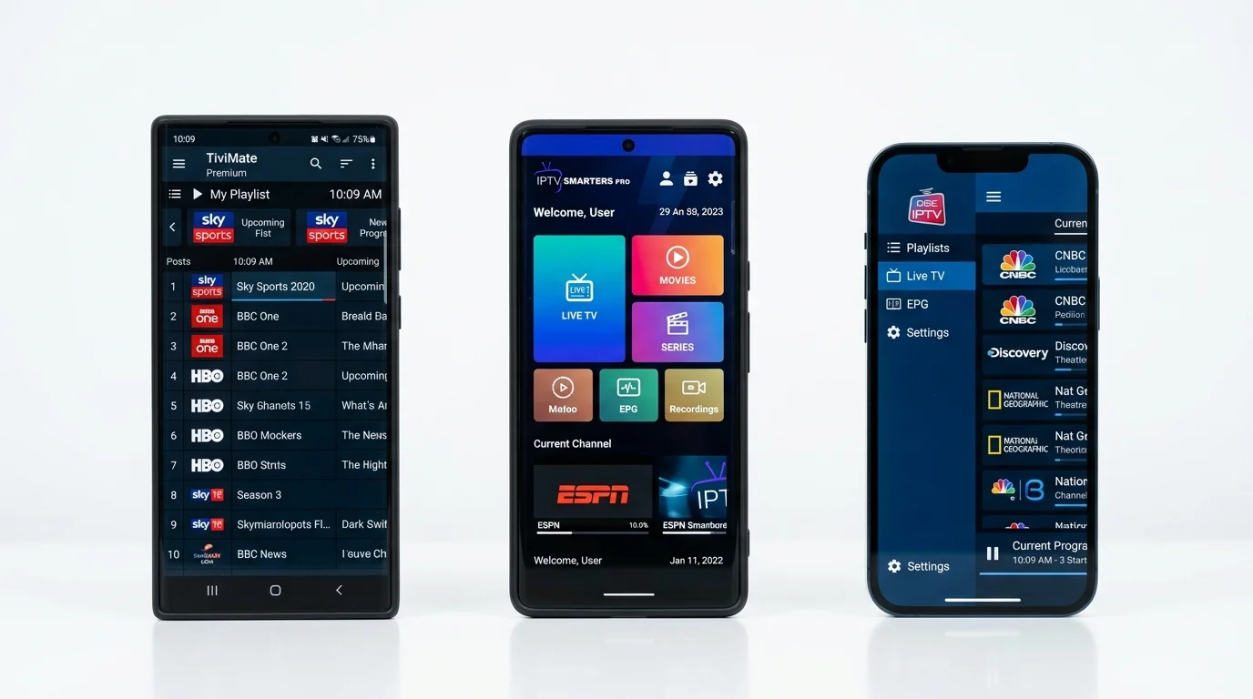 Top 5 Best IPTV Player Apps 2026 (Ranked & Reviewed) – in-depth illustration