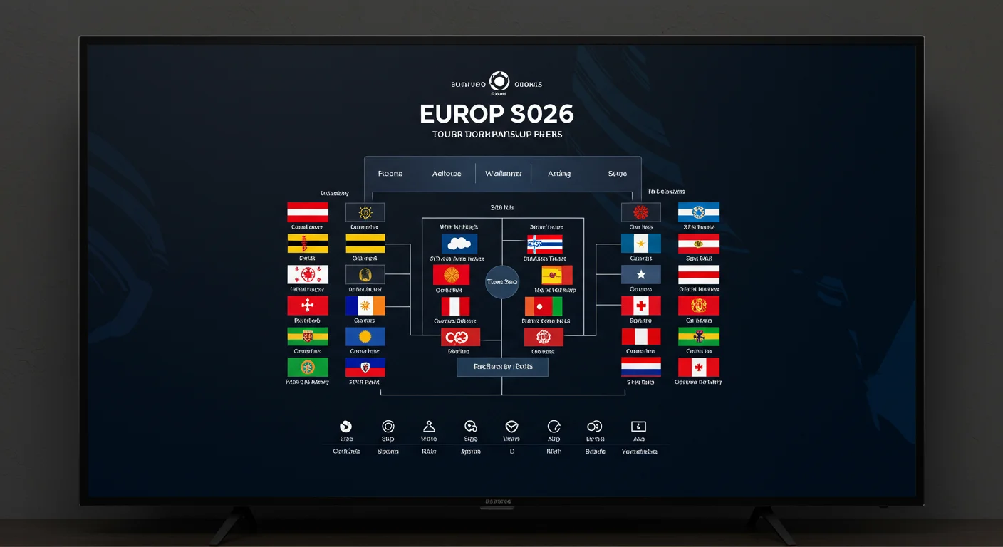 Euro 2026 IPTV Guide: Watch Every Match of the Tournament – in-depth illustration