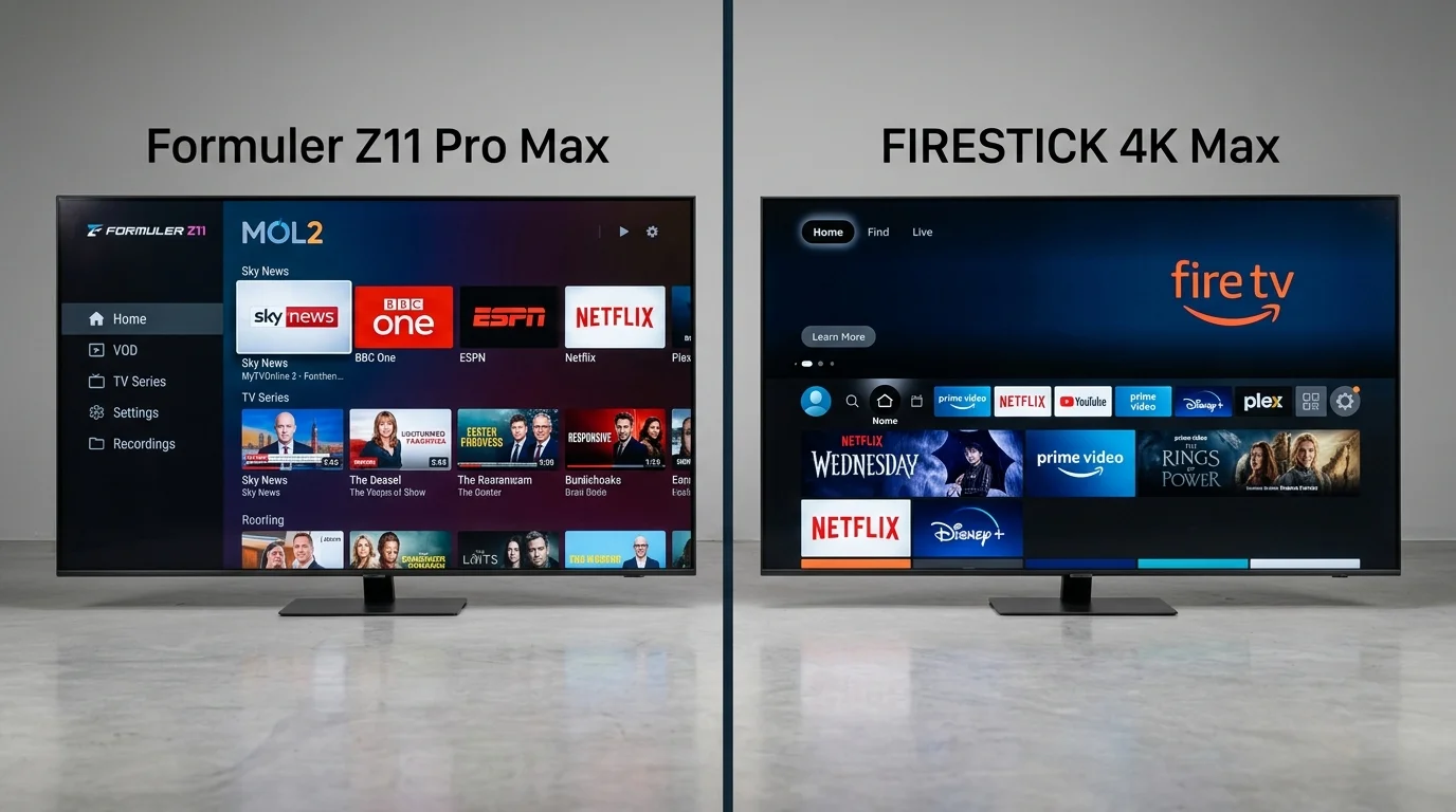 Formuler Z11 Pro Max vs Firestick 4K Max: UK Review 2026 – in-depth illustration