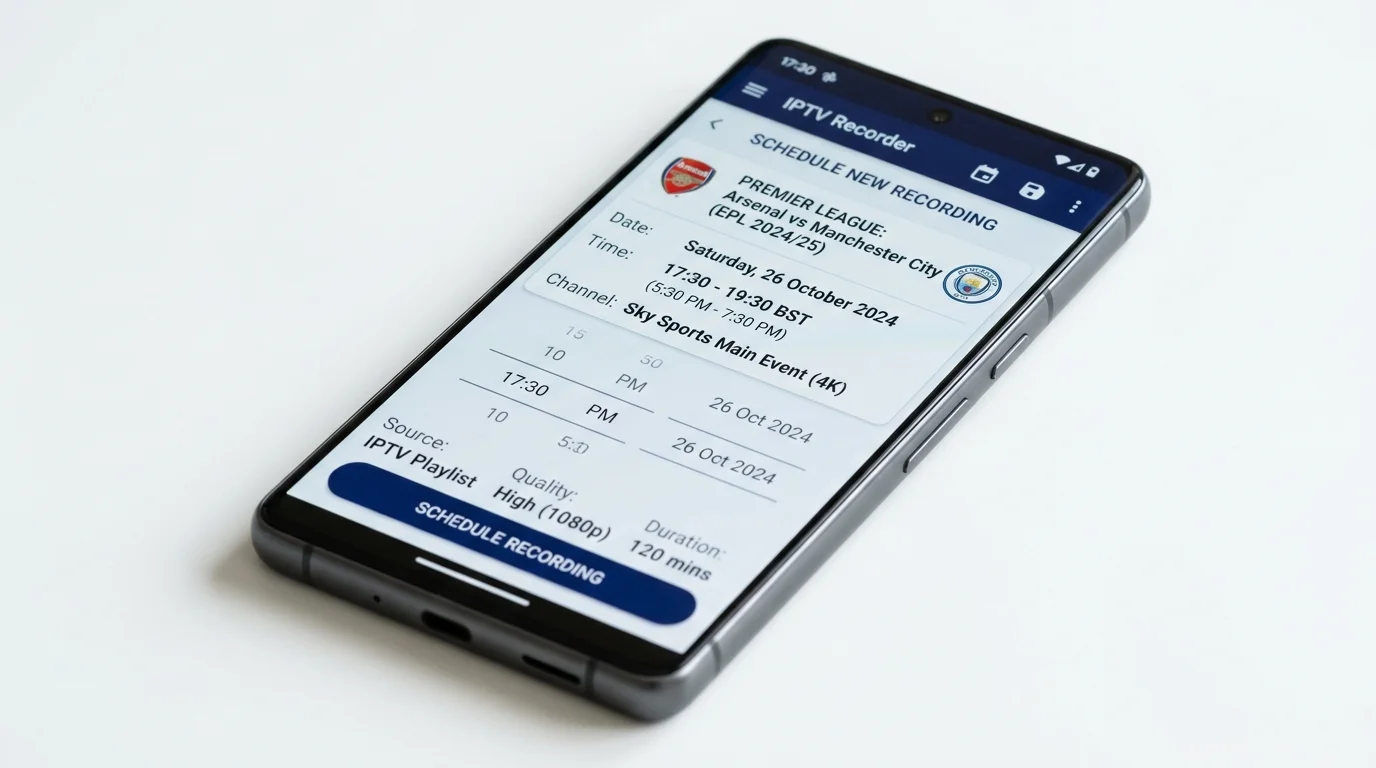 How to Record Live TV on IPTV (PVR Guide 2026) – in-depth illustration