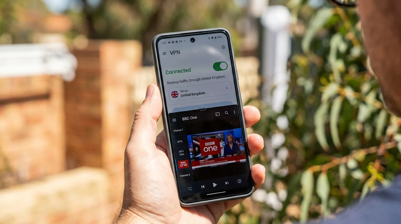 UK TV in Australia: The Best IPTV Guide for Expats Down Under – in-depth illustration