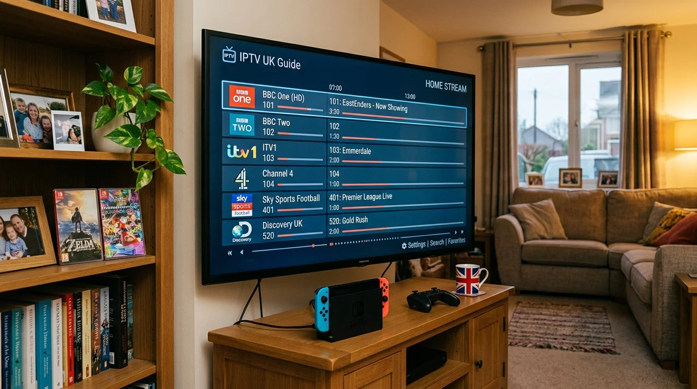 How to Watch IPTV on Nintendo Switch (unofficial guide) – in-depth illustration