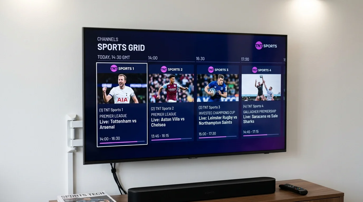 BT Sport channels available on IPTV UK Elite