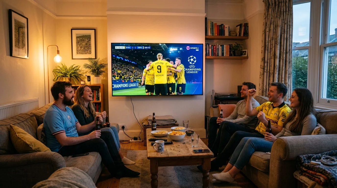 Champions League IPTV UK streaming — group stages to final live