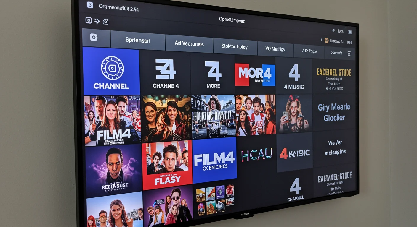 Channel 4, E4, More4 and Film4 on IPTV UK Elite