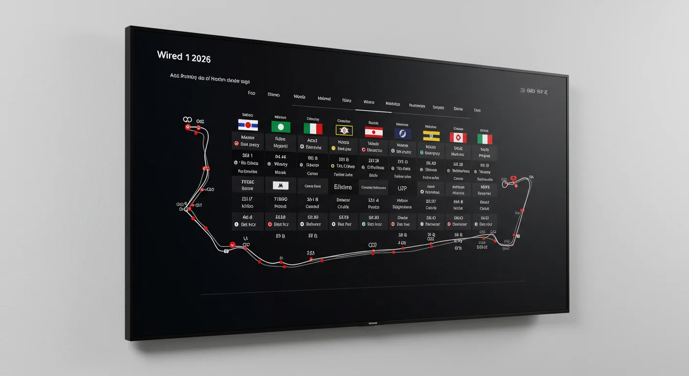 F1 IPTV UK — full 2026 Formula 1 race calendar coverage