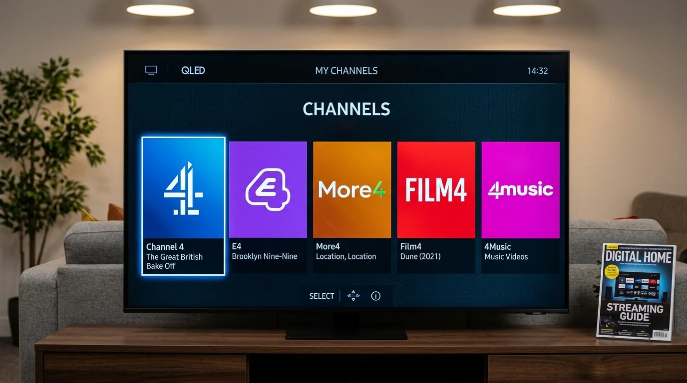 Channel 4 group channels on IPTV UK