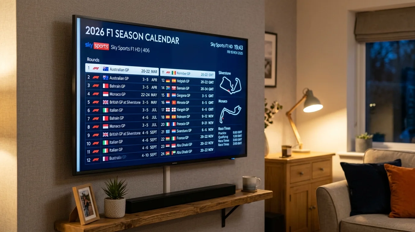 F1 IPTV UK channels diagram