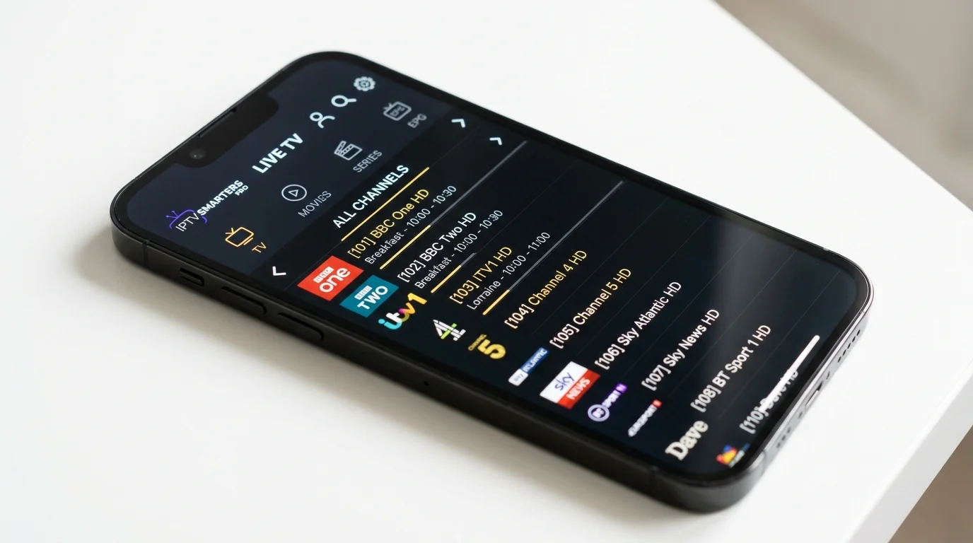Best IPTV apps for iPhone UK