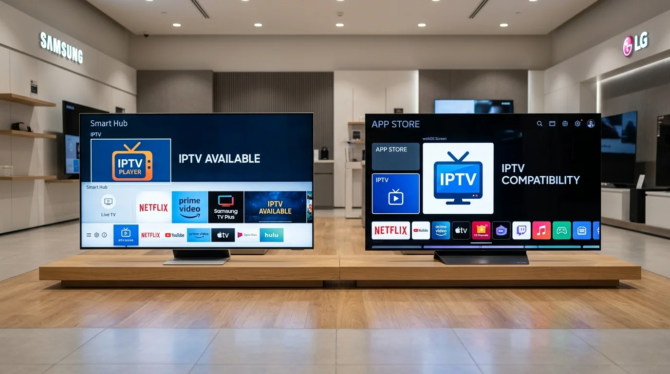 Smart TV IPTV compatibility diagram